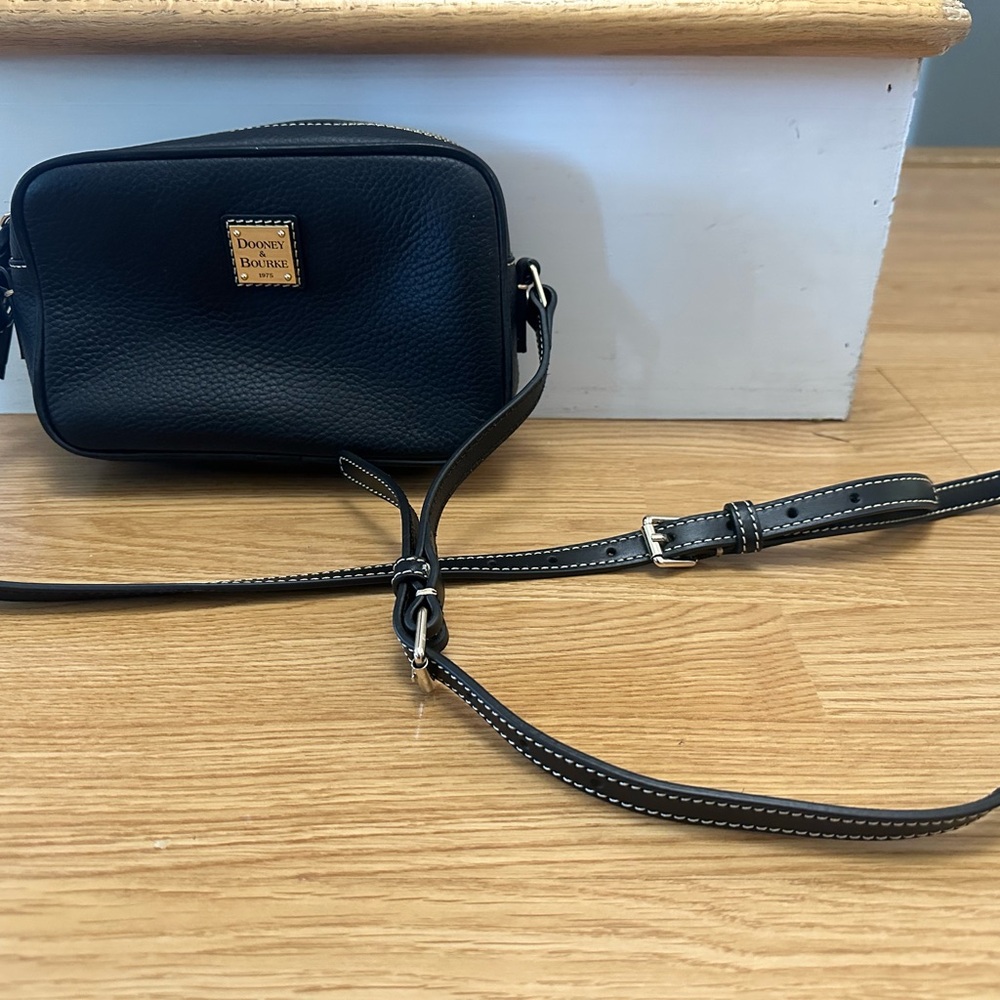 Dooney & Bourke Black Leather Crossbody